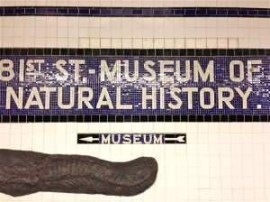 Subway Art under the museum.